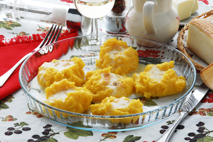 Polenta con Fontina