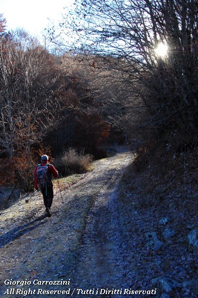 Monte Cava per la "via dei Boliviani"...