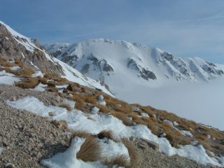 Corno Grande (2912 m) d'inverno
