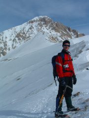 Corno Grande (2912 m) d'inverno