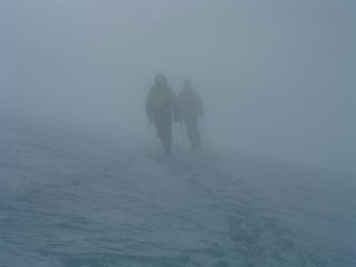 Corno Grande (2912 m) d'inverno