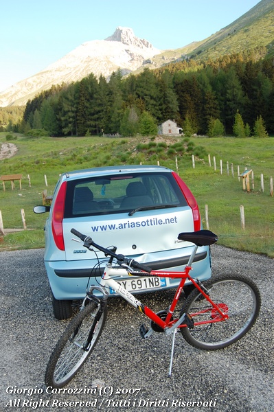 Traversanta di Campo Imperatore in MTB