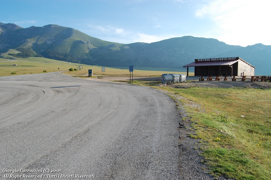 Traversanta di Campo Imperatore in MTB