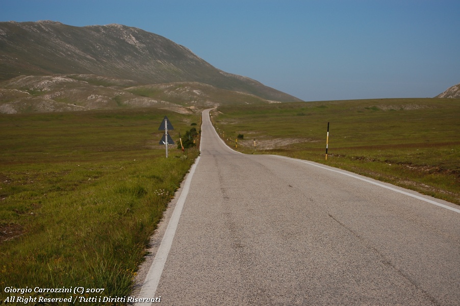 Traversanta di Campo Imperatore in MTB