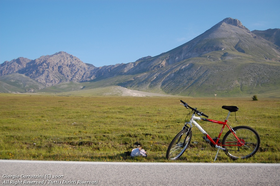 Traversanta di Campo Imperatore in MTB