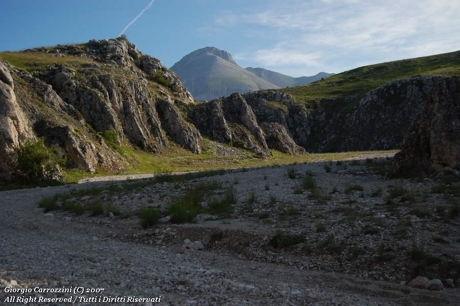 Traversanta di Campo Imperatore in MTB