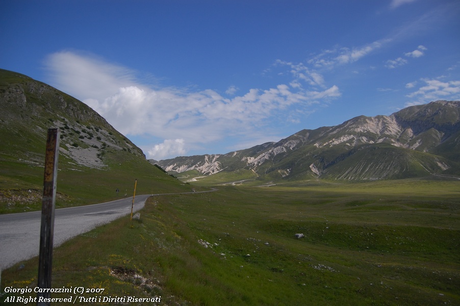 Traversanta di Campo Imperatore in MTB