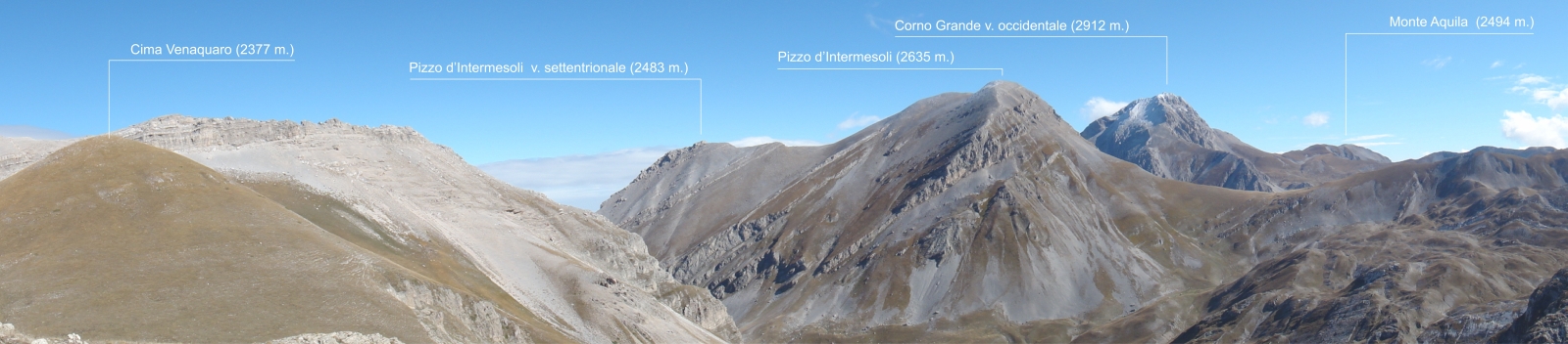 Panoramiche Illustrate del Gran Sasso