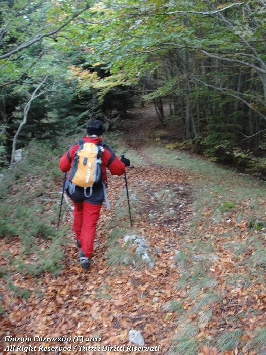 Traverse of Monte Porrara from Stazione di Palena to Guado di Coccia