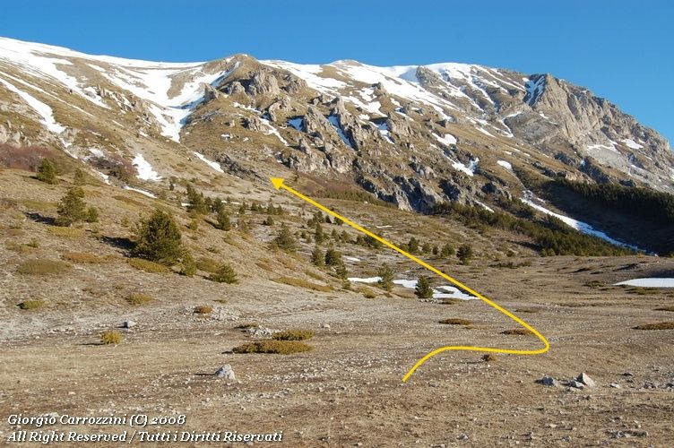 Cima del Lago e Punta di Prato Pulito per il Canalone dei Mezzi Litri