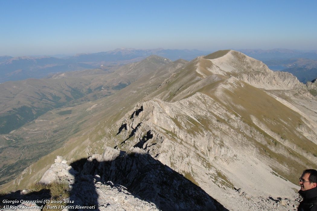 Cresta del Malecoste da Campo Imperatore