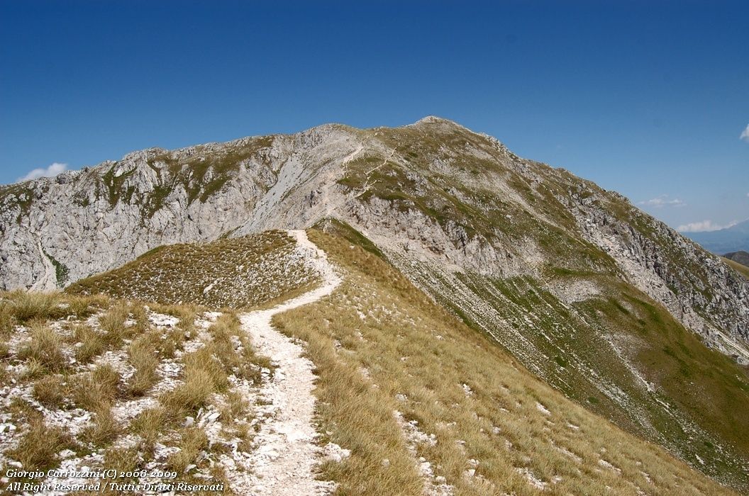 Monte Terminilletto (2108 m) e Monte Terminillo (2216 m) da Località Rialto