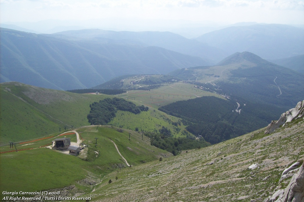 Monte Bicco e Monte Bove Sud: la montagna deturpata