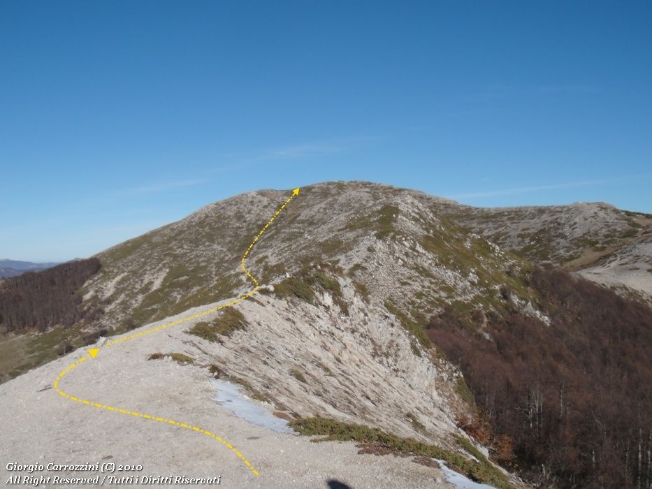 Monte Crepacuore (1997 m) da Campo Catino