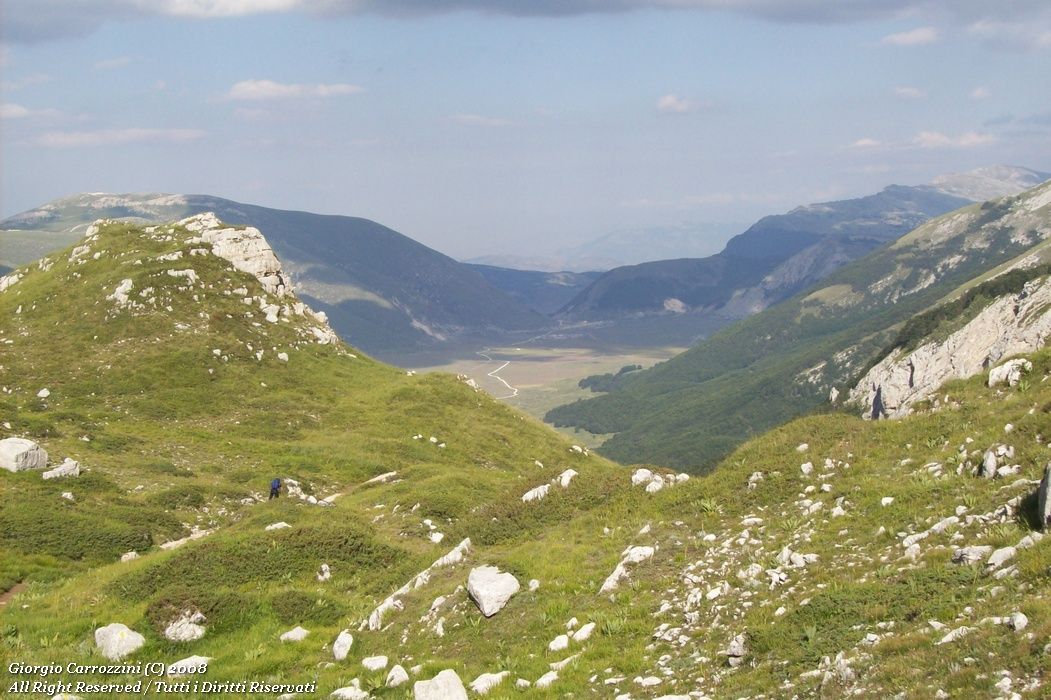 Traversata Alta del Monte Velino da Piani di Pezza a Rosciolo