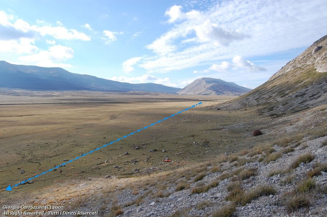 Monte Cagno (2153 m) per la Forcamiccia