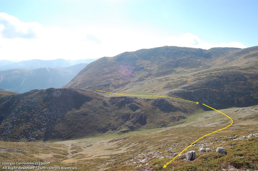 Monte Cagno (2153 m) per la Forcamiccia