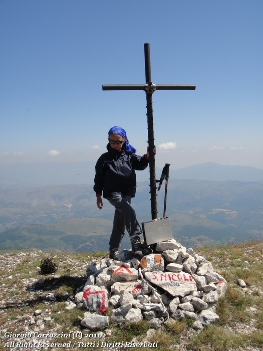 Escursione a Monte San Nicola da Gagliano Aterno