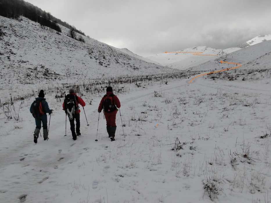 Escursione al Ferroio di Scanno da Passo Godi