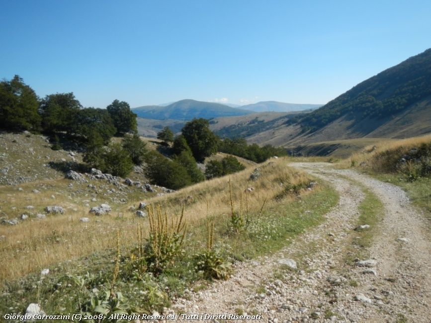 Monte della Corte (2182 m) dalle Sorgenti del Tasso