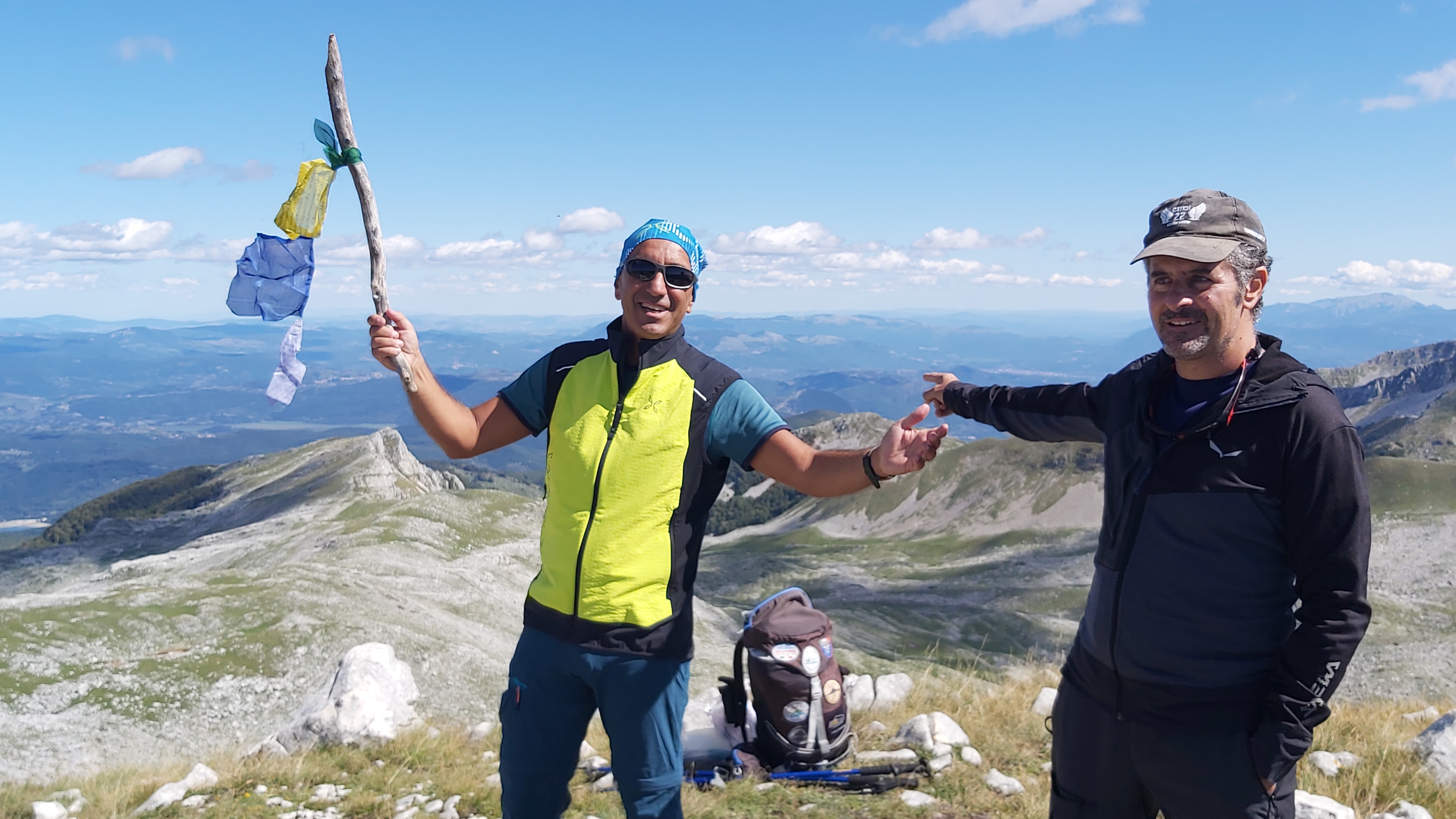 Festeggiare 200 cime con gli amici che contano