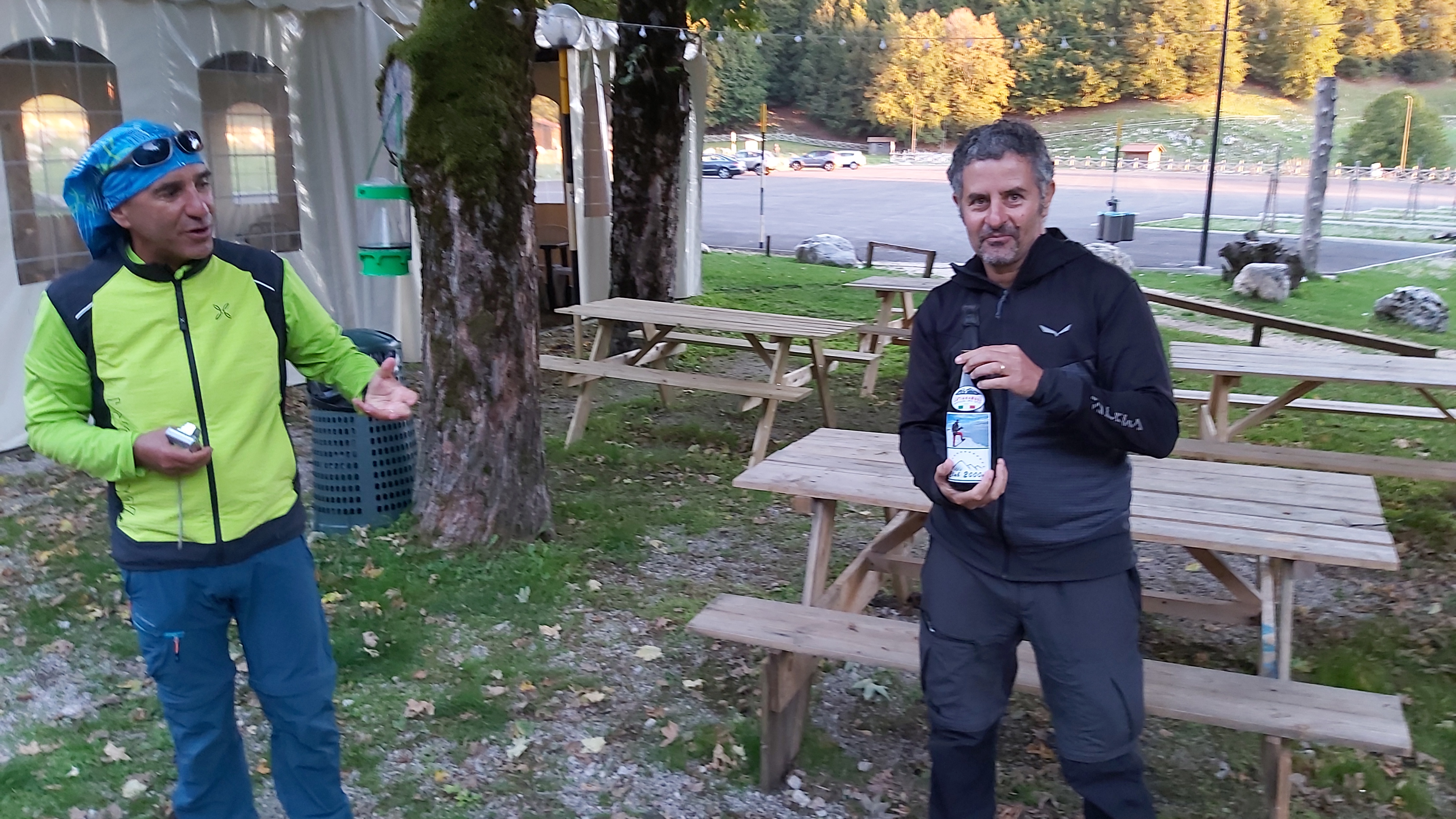 Festeggiare 200 cime con gli amici che contano