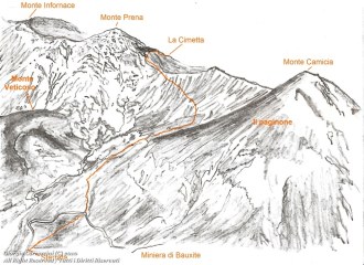 La Cimetta (2266 m) per il Vado di Ferruccio