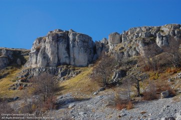 Torricella Nord (2071 m) e Torricella Sud (2098 m) dal Valico della Chiesola di Lucoli