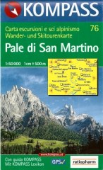 Pale di San Martino - Cartografia essenziale